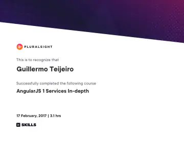 Certificate: AngularJS 1 Services In-depth