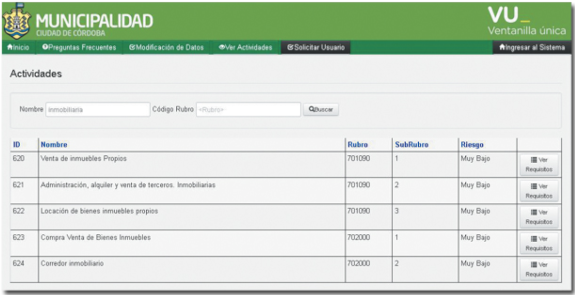 VU - Ventanilla Unica